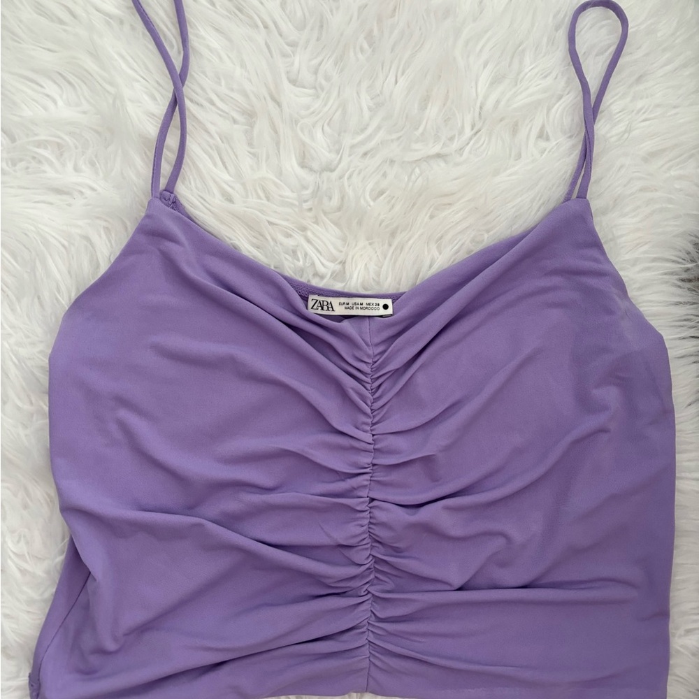 Zara Ribbed Tank Top - Picture 3 of 3